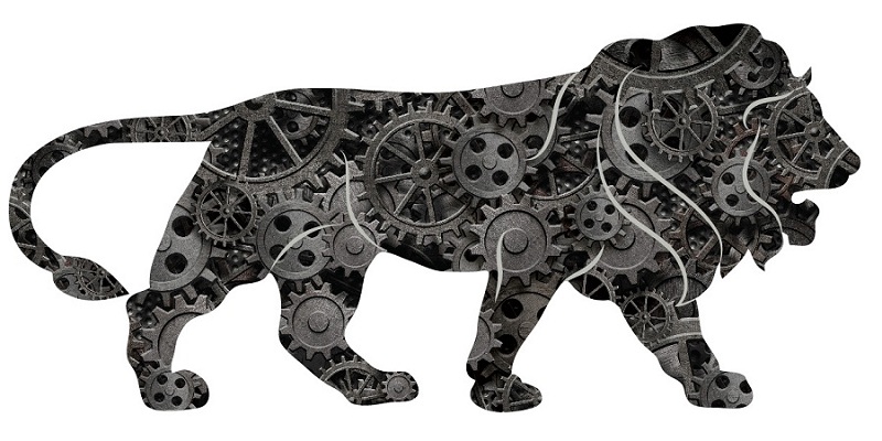 Make in India Lion